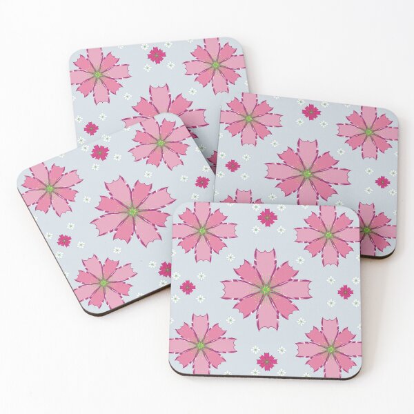 Item preview, Pink Floral Seamless Pattern | Cute Spring Blossom Aesthetic Design designed and sold by Ihca.