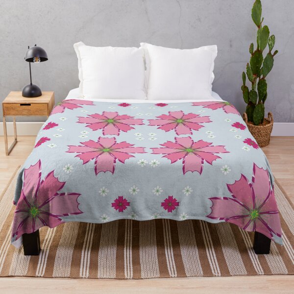 Item preview, Pink Floral Seamless Pattern | Cute Spring Blossom Aesthetic Design designed and sold by Ihca.