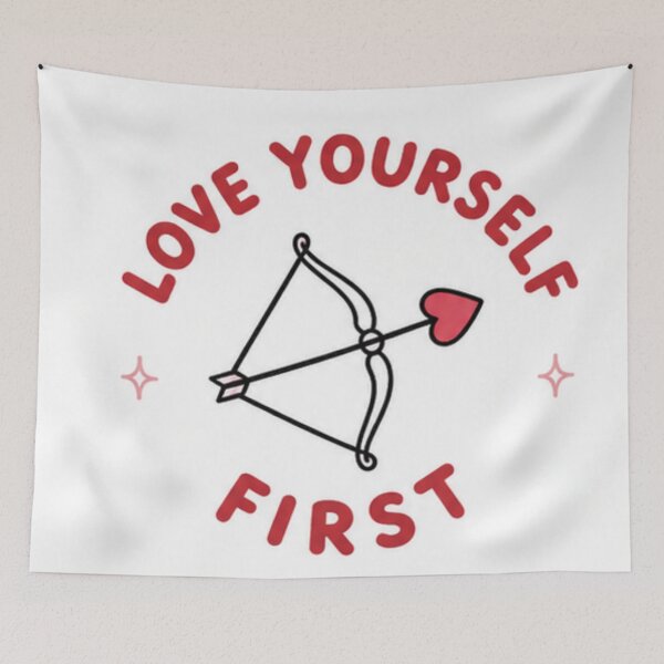 Item preview, Love yourself first designed and sold by fadeinkstudio.