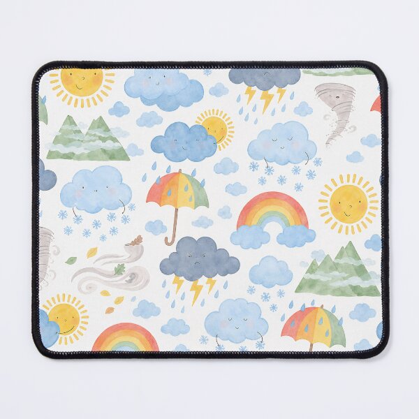 Item preview, Weather map for children at home, duvet cover designed and sold by Kentala.