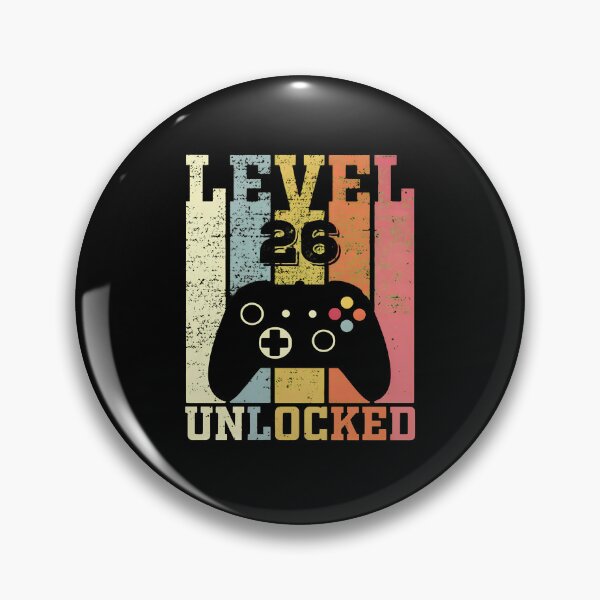 Item preview, Level 26 Unlocked Funny Video Gamer 26th Birthday Gift designed and sold by OlyvieArt.