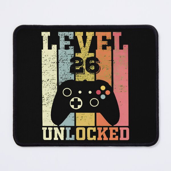 Item preview, Level 26 Unlocked Funny Video Gamer 26th Birthday Gift designed and sold by OlyvieArt.