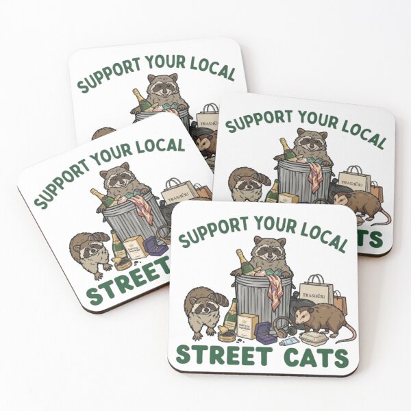 Item preview, Support Your Local Street Cats designed and sold by stzl26.