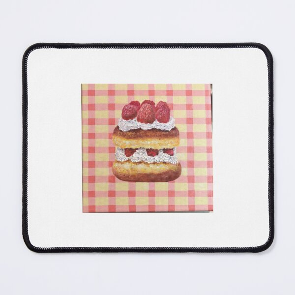 Item preview, English Scone with Raspberries and Cream designed and sold by Art-CherryBloom.