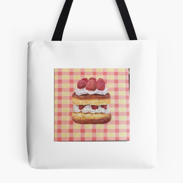 Artikelvorschau, Englischer Scone mit Himbeeren und Sahne entworfen und verkauft von Art-CherryBloom.