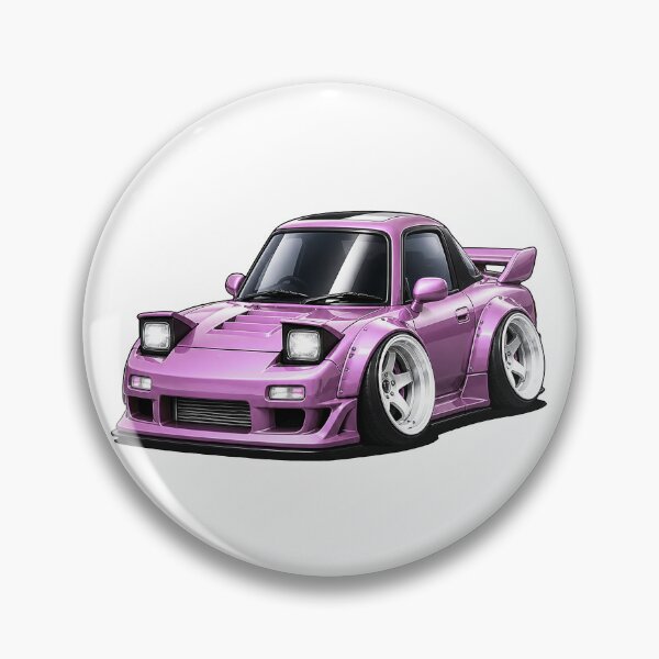 Item preview, Retro Street Icon – Chibi Car Illustration designed and sold by LkmDsgn.