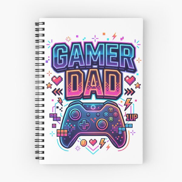 Item preview, Gamer Dad – Neon Gaming Controller Father’s Day Design designed and sold by PlumArtDesign.