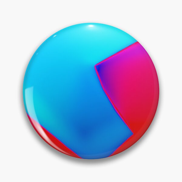 Item preview, Electric Fusion - Abstract Blue Red and Magenta Geometric Art designed and sold by AbulailArt.