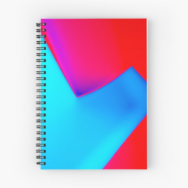 Item preview, Electric Fusion - Abstract Blue Red and Magenta Geometric Art designed and sold by AbulailArt.