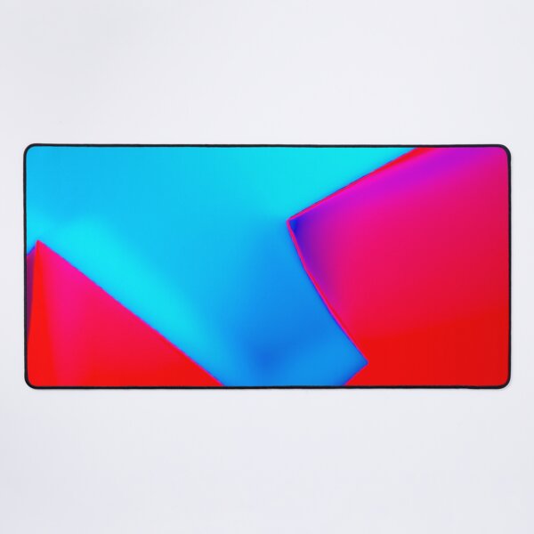 Item preview, Electric Fusion - Abstract Blue Red and Magenta Geometric Art designed and sold by AbulailArt.