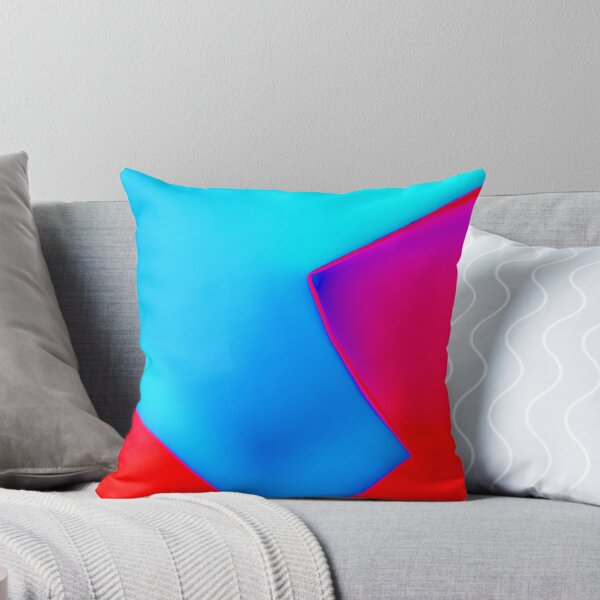 Item preview, Electric Fusion - Abstract Blue Red and Magenta Geometric Art designed and sold by AbulailArt.