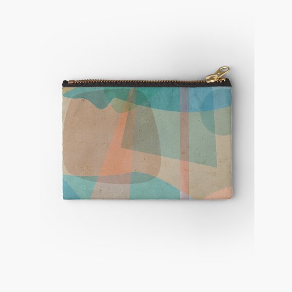 Item preview, Abstract geometrical pattern in sea blue colours designed and sold by korasi.