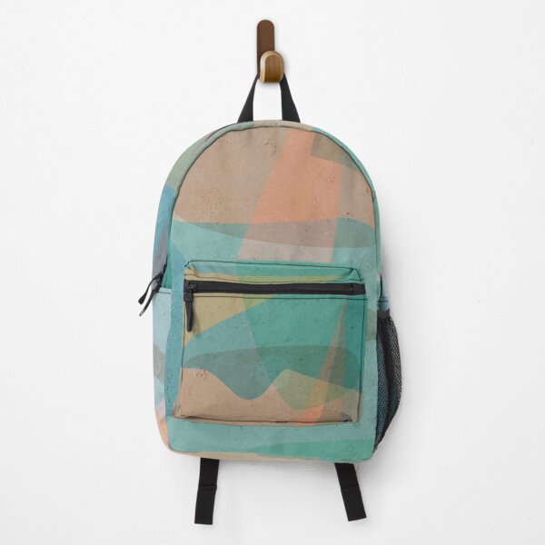 Item preview, Abstract geometrical pattern in sea blue colours designed and sold by korasi.