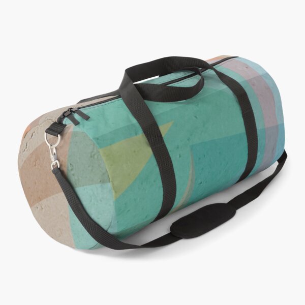 Item preview, Abstract geometrical pattern in sea blue colours designed and sold by korasi.