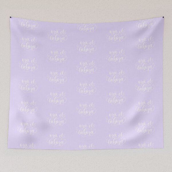 Item preview, (White Lettering) Ora et Labora: Pray and Work designed and sold by BeBlessedPrayer!.