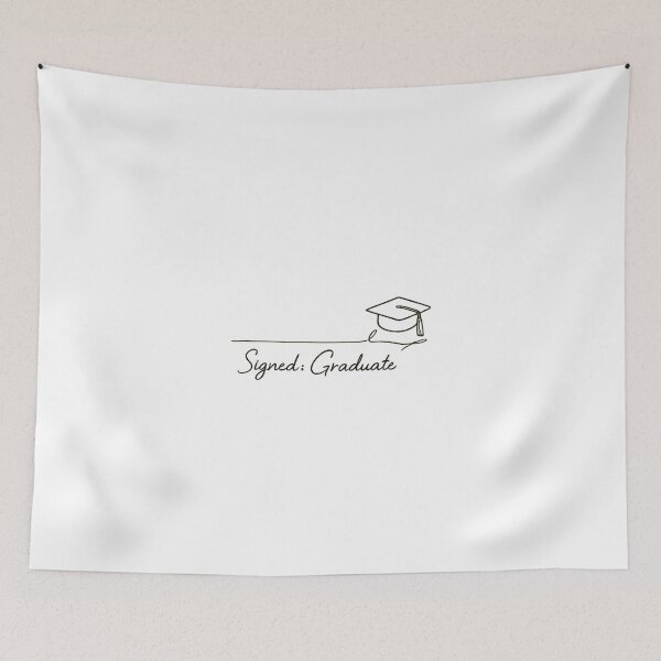 Item preview, Signed Graduate Minimal Line Art Graduation Signature Shirt designed and sold by Line-Mood1⭐️⭐️⭐️⭐️⭐️.