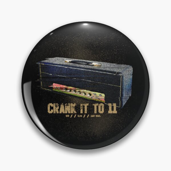 Item preview, Plexi 1987 Glitch - Crank It To 11 - British Classic Art designed and sold by Crank-it-Gear.