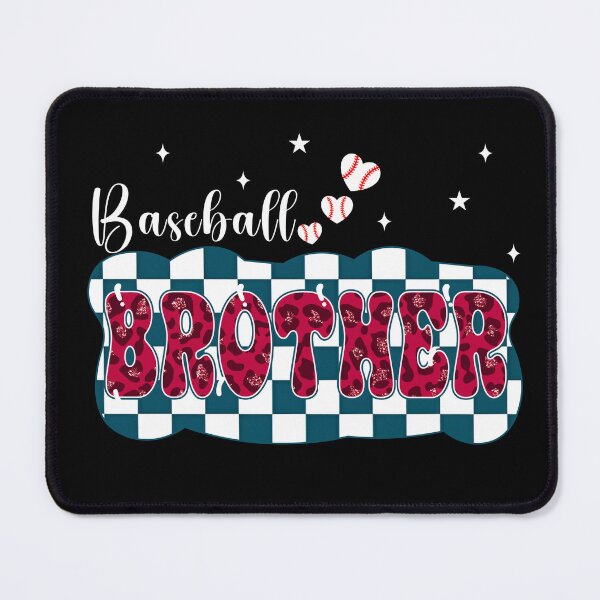 Item preview, Baseball Brother Checkerboard Leopard Style designed and sold by KIROSALS.