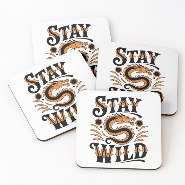Item preview, Stay Wild - Dragon designed and sold by DoraTora.