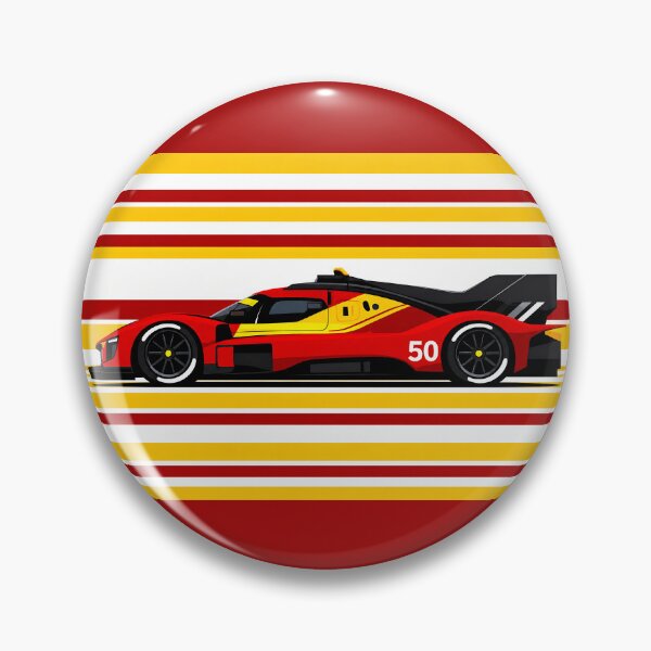 Item preview, 2026 WEC AF Corse 499P #50 Hypercar Side View designed and sold by PitWallArt.