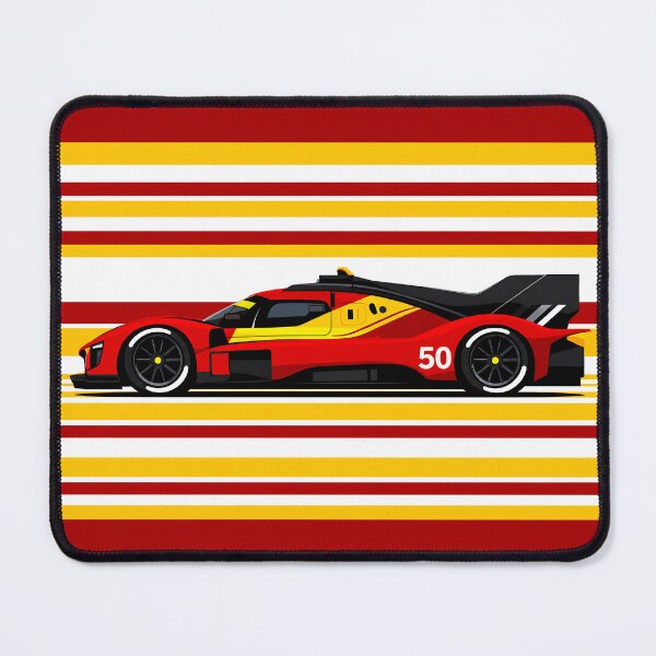 Item preview, 2026 WEC AF Corse 499P #50 Hypercar Side View designed and sold by PitWallArt.