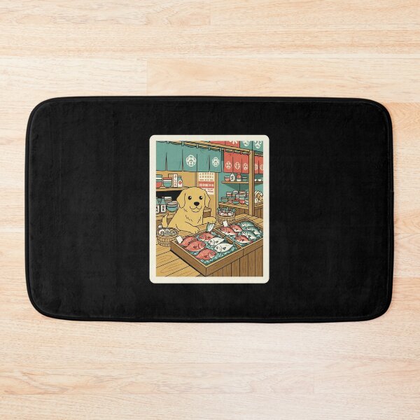 Item preview, Cute Dog Fish Market Illustration designed and sold by JordynLadukeg65.