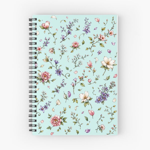 Item preview, Delicate Floral Botanical Illustration Pattern designed and sold by Sn1ver.
