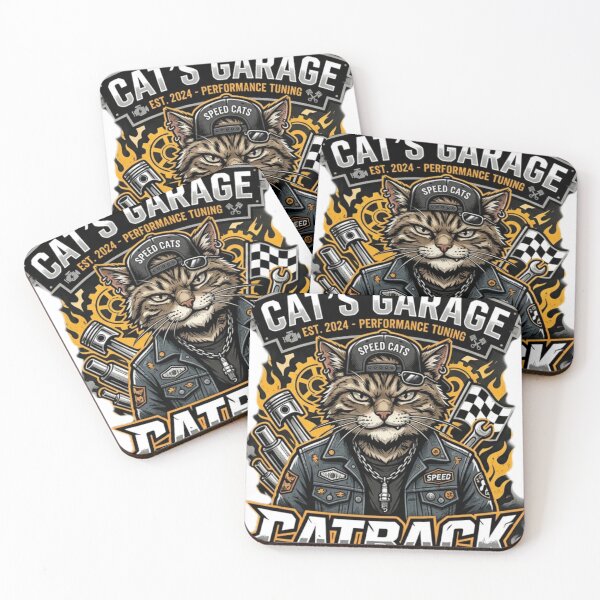 Item preview, Cat's Garage Custom Catback Exhaust Performance Tuning Art designed and sold by abdosArts1.