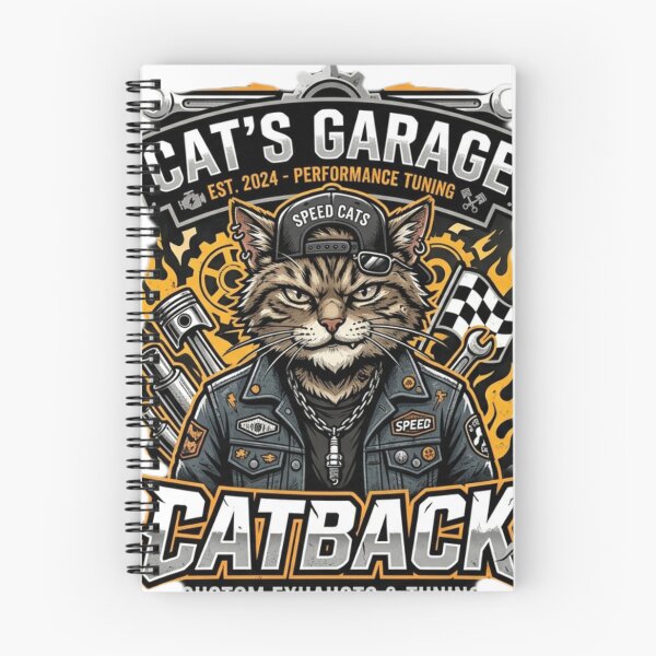 Item preview, Cat's Garage Custom Catback Exhaust Performance Tuning Art designed and sold by abdosArts1.
