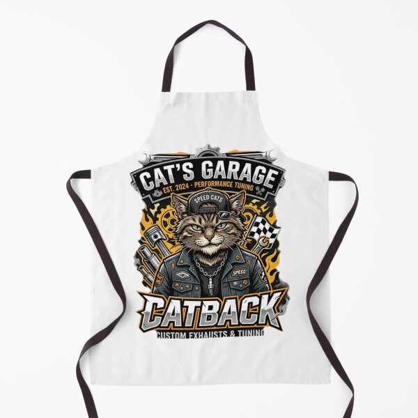 Item preview, Cat's Garage Custom Catback Exhaust Performance Tuning Art designed and sold by abdosArts1.