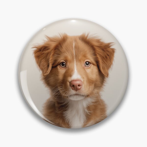 Item preview, Adorable Nova Scotia Duck Tolling Retriever Pup for Cute Toller puppy lovers designed and sold by LazyOwlStore.