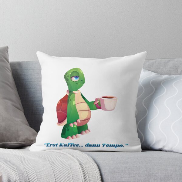 Item preview, Turtle with coffee designed and sold by PeterPunkt.