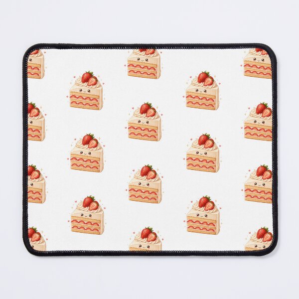 Item preview, strawberry layer cake cute dessert. designed and sold by Design by Sara.