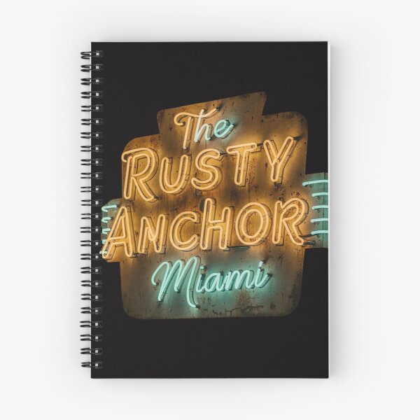 Item preview, Vintage neon sign reading The Rusty Anchor Miami designed and sold by Rue Market.