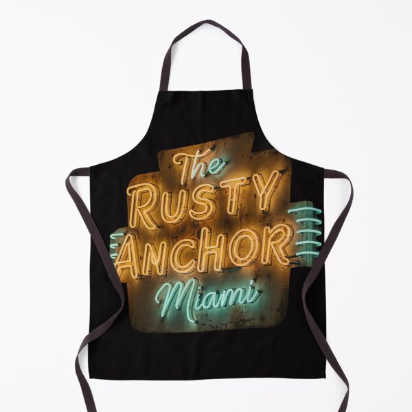 Item preview, Vintage neon sign reading The Rusty Anchor Miami designed and sold by Rue Market.