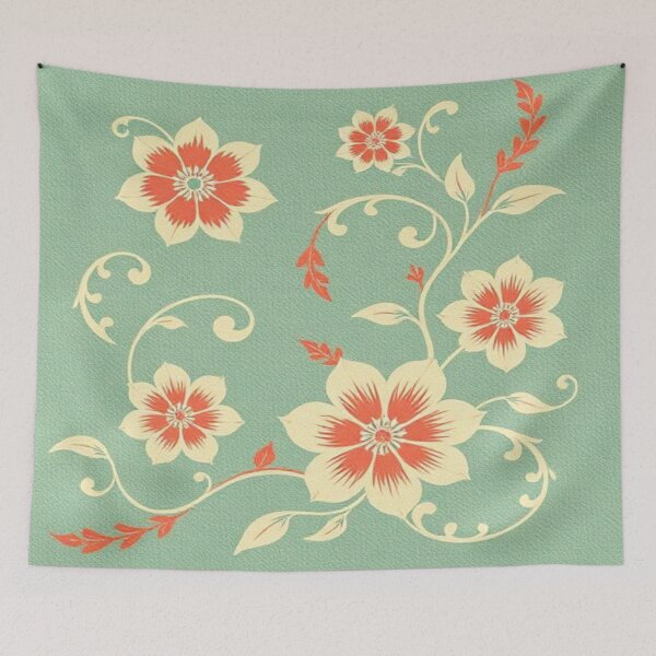 Item preview, Retro Flowers  designed and sold by AllAroundArtist.