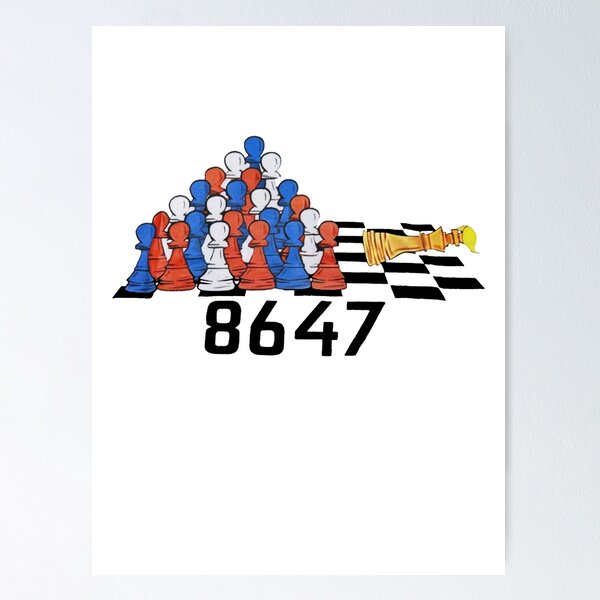 Item preview, Chess 86 47 Trump designed and sold by DillonHuerta.