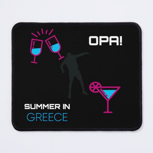 Item preview, OPA! Greek Summer Vibes - Pop Art Design designed and sold by MRGREECE.