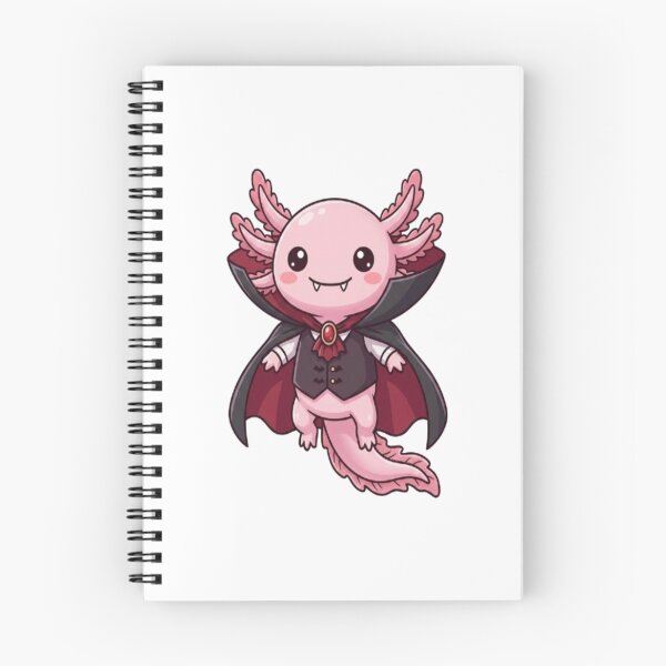 Item preview, Cute Kawaii Vampire Axolotl designed and sold by Ella_Sketch.