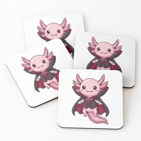 Item preview, Cute Kawaii Vampire Axolotl designed and sold by Ella_Sketch.