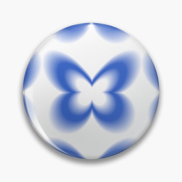 Item preview, Blue butterfly effect pattern designed and sold by serenebookworm.