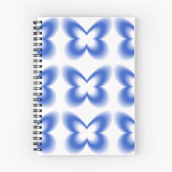 Item preview, Blue butterfly effect pattern designed and sold by serenebookworm.