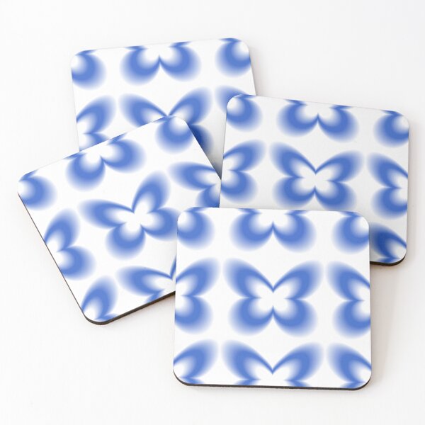 Item preview, Blue butterfly effect pattern designed and sold by serenebookworm.