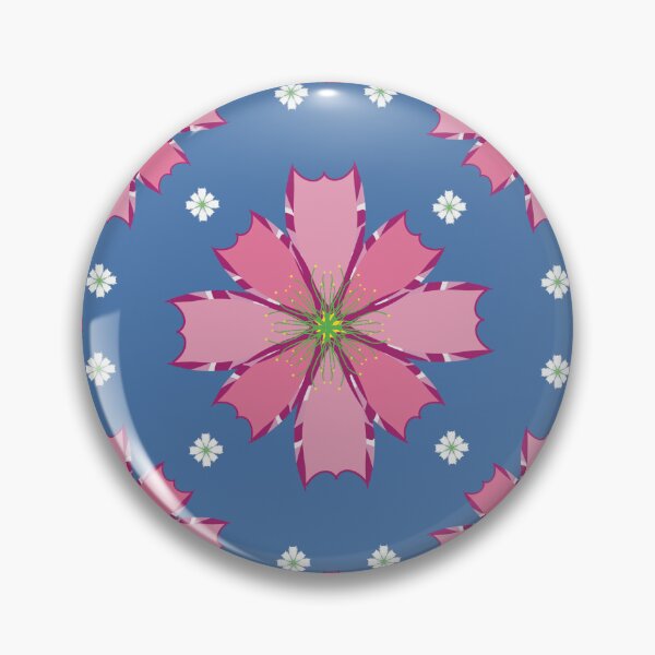 Artikelvorschau, Nahtloses rosa Blumenmuster | Niedliches Frühlingsblüten-Design entworfen und verkauft von Ihca.