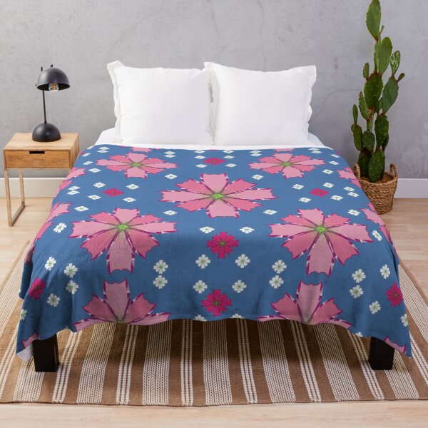 Item preview, Pink Floral Seamless Pattern | Cute Spring Blossom Aesthetic Design designed and sold by Ihca.