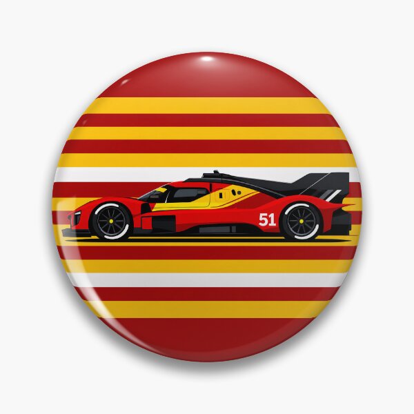 Item preview, 2026 WEC AF Corse 499P #51 Hypercar Side View designed and sold by PitWallArt.