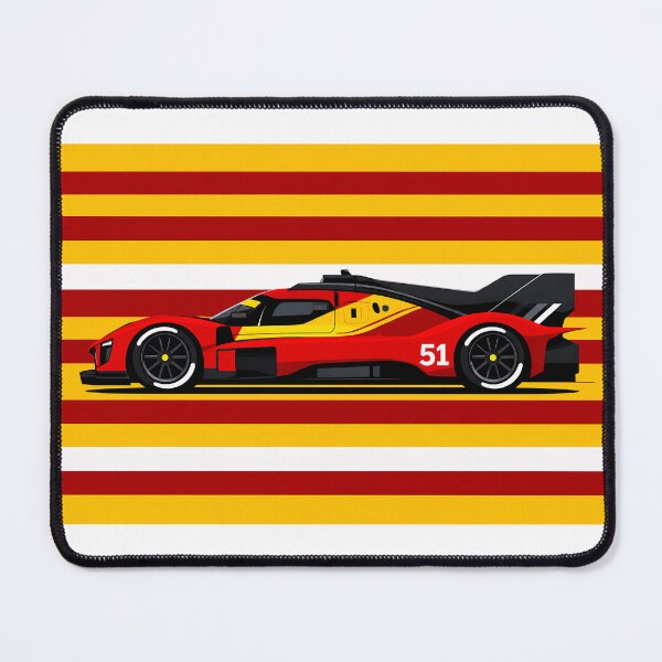 Item preview, 2026 WEC AF Corse 499P #51 Hypercar Side View designed and sold by PitWallArt.
