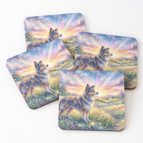 Item preview, Magical dog in the evening light designed and sold by Sigtrix.