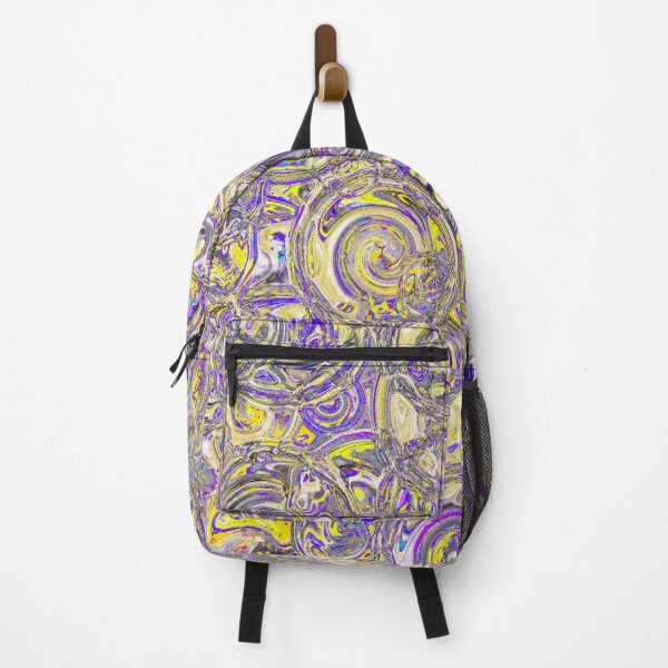 Item preview, Purple & Yellow Hydrangea Fractal Circles designed and sold by SXW Designs.
