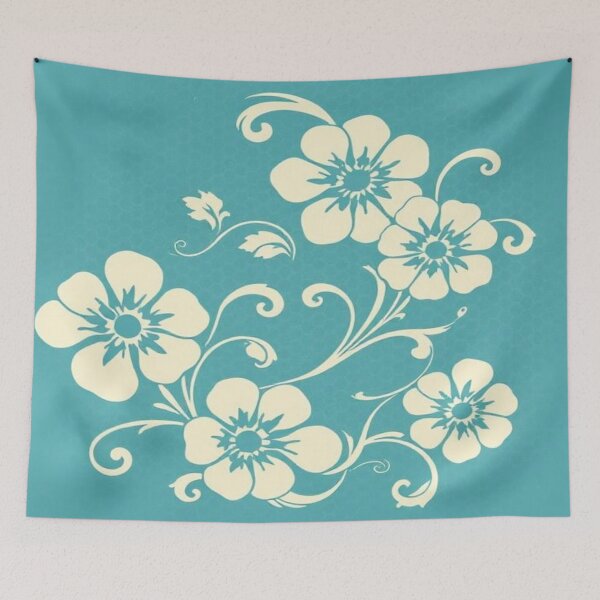 Item preview, Retro Vintage Flowers designed and sold by AllAroundArtist.